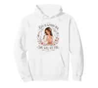Christian God Is Within Her She Will Not Fall Bible Verse Pullover Hoodie
