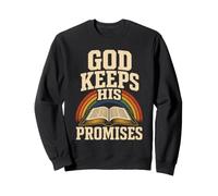 Christian God Keeps His Promises Faith Gift Sweatshirt