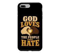 Christian God Loves The People You Hate Gift Case for iPhone 7 Plus/8 Plus
