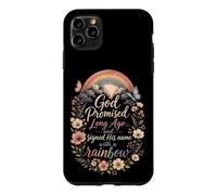 Christian God Promised Long Ago Rainbow Faith Gift Case for iPhone 11 Pro Max
