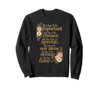Christian God Says I Am Affirmation Faith Gift Sweatshirt