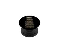 Christian God Says I Am Strong Bold Redeemed Gift PopSockets Adhesive PopGrip