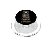 Christian God Says I Am Strong Bold Redeemed Gift PopSockets PopGrip for MagSafe