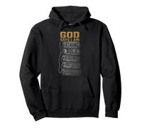 Christian God Says I Am Strong Bold Redeemed Gift Pullover Hoodie