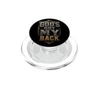 Christian God's Got My Back Faith Warrior Gift PopSockets PopGrip for MagSafe