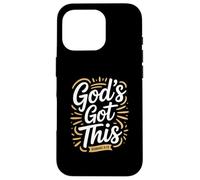 Christian Gods Got This Romans 8 28 Encouraging Bible Verse Case for iPhone 16 Pro