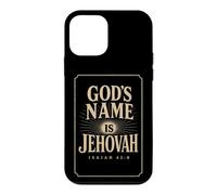 Christian God's Name Is Jehovah Bible Verse Gift Case for iPhone 12 mini