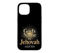 Christian God's Name Is Jehovah Bible Verse Gift Case for iPhone 15