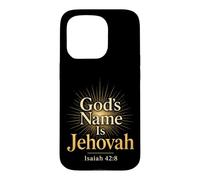 Christian God's Name Is Jehovah Bible Verse Gift Case for iPhone 15 Pro
