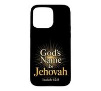 Christian God's Name Is Jehovah Bible Verse Gift Case for iPhone 15 Pro Max
