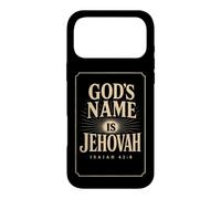 Christian God's Name Is Jehovah Bible Verse Gift Case for iPhone 17 Pro Max