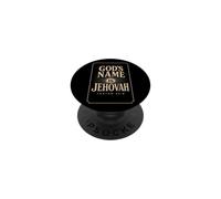 Christian God's Name Is Jehovah Bible Verse Gift PopSockets Adhesive PopGrip
