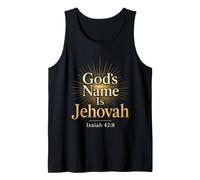 Christian God's Name is Jehovah Bible Verse Gift Tank Top