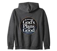 Christian God's Plans Are Good Jeremiah 29:11 Zip Hoodie