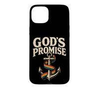 Christian God's Promise Faith Cross Gift Case for iPhone 15 Plus