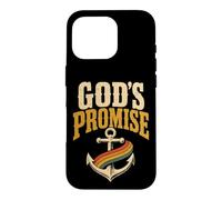 Christian God's Promise Faith Cross Gift Case for iPhone 16 Pro