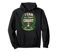 Christian Golf Philippians 4 13 Faith Athlete Pullover Hoodie
