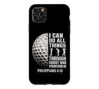 Christian Golfer I Can Do All Things Through Christ Case for iPhone 11 Pro Max