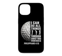 Christian Golfer I Can Do All Things Through Christ Case for iPhone 13