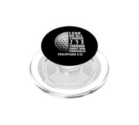 Christian Golfer I Can Do All Things Through Christ PopSockets PopGrip for MagSafe