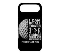Christian Golfer Women I Can Do All Things Through Christ Case for iPhone Air
