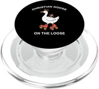 Christian Goose On The Loose Cute God's Silliest Goose PopSockets PopGrip for MagSafe