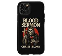 Christian Gothic Christ Is Lord Christcore Blood Skeleton Case for iPhone 11 Pro