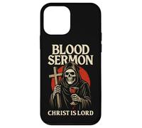Christian Gothic Christ Is Lord Christcore Blood Skeleton Case for iPhone 12 mini