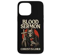 Christian Gothic Christ Is Lord Christcore Blood Skeleton Case for iPhone 13 Pro Max
