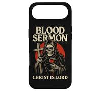 Christian Gothic Christ Is Lord Christcore Blood Skeleton Case for iPhone Air
