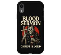 Christian Gothic Christ Is Lord Christcore Blood Skeleton Case for iPhone XR
