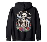 Christian Gothic Faith Vintagecore Bible Quote Romans 6:13 Zip Hoodie