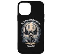 Christian Gothic Guardian Angel Bible Quote Psalm 91:2 Case for iPhone 12 mini