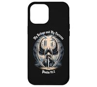 Christian Gothic Guardian Angel Bible Quote Psalm 91:2 Case for iPhone 12 Pro Max