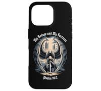 Christian Gothic Guardian Angel Bible Quote Psalm 91:2 Case for iPhone 16 Pro