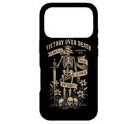 Christian Gothic Vintagecore Skeleton Corinthians 15:55 Case for iPhone 17 Pro