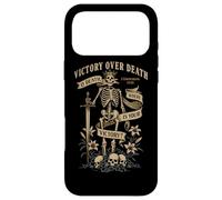 Christian Gothic Vintagecore Skeleton Corinthians 15:55 Case for iPhone 17 Pro Max