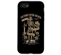 Christian Gothic Vintagecore Skeleton Corinthians 15:55 Case for iPhone SE (2020) / 7/8
