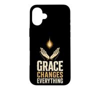 Christian Grace Changes Everything Faith Amazing Gift Case for iPhone 16 Plus