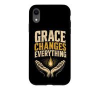 Christian Grace Changes Everything Faith Amazing Gift Case for iPhone XR