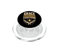 Christian Grace Changes Everything Faith Amazing Gift PopSockets PopGrip for MagSafe