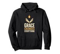 Christian Grace Changes Everything Faith Amazing Gift Pullover Hoodie