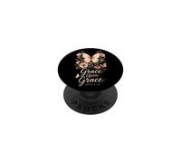 Christian Grace Upon Grace John 1:16 Bible Verse Gift PopSockets Adhesive PopGrip