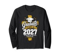 Christian Graduate Jeremiah Bible Verse 2027 Graduation Long Sleeve T-Shirt