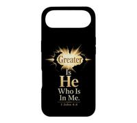 Christian Greater Is He Who Is In Me 1 John 4:4 Case for iPhone Air