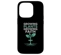 Christian Growing Plants Growing Faith Design Case for iPhone 14 Pro