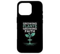 Christian Growing Plants Growing Faith Design Case for iPhone 16 Pro