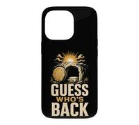 Christian Guess Who's Back Resurrection Faith Gift Case for iPhone 13 Pro