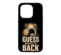 Christian Guess Who's Back Resurrection Faith Gift Case for iPhone 15 Pro