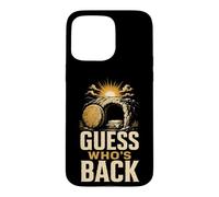Christian Guess Who's Back Resurrection Faith Gift Case for iPhone 15 Pro Max